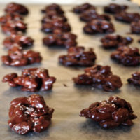 Dry fruit Chocolate Cluster