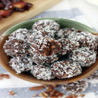 Coconut-Date Truffle Bites