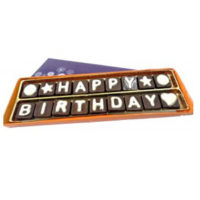 Happy Birthday Chocolate Message